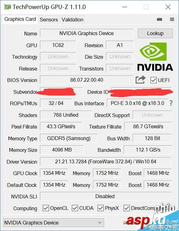 GTX1050Ti,实卡,跑分