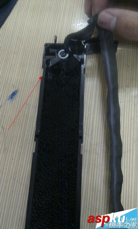 色带芯安装图解,针式打印机更换色带