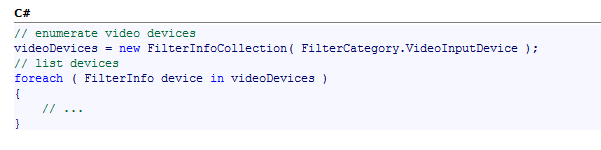 基于AForge实现C#摄像头视频录制功能 AForge,C#,摄像头,视频录制