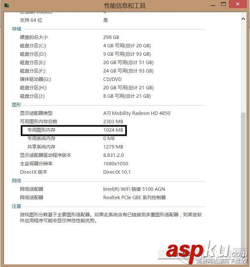 Windows 7,显存大小