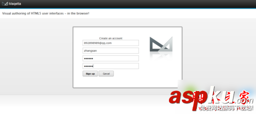 win7,maqetta
