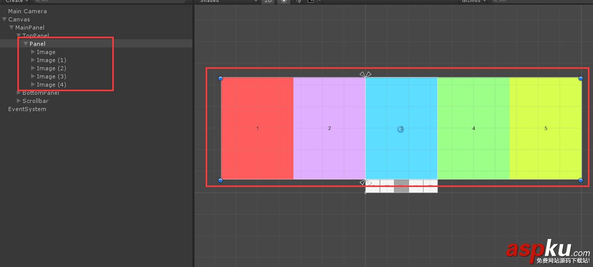 Unity UGUI教程之实现滑页效果 Unity,UGUI,滑页