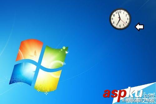 Win7,数字,时钟