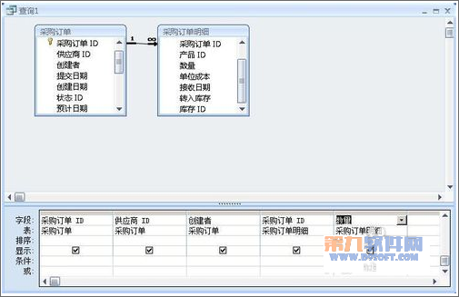 【Access教程】Access2007在设计视图下创建查询的方法