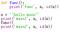 Python,关键字,global,nonlocal