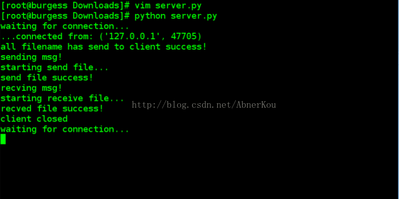 python cs架构实现简单文件传输 python,cs架构,文件传输