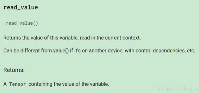 tensorflow,variable,read_value