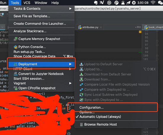 Pycharm,配置,远程调试