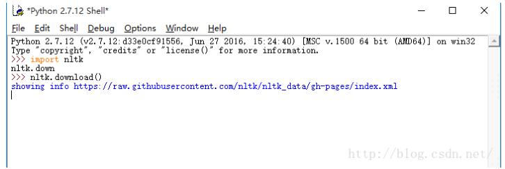 win10 64bit下python NLTK安装教程 win10,64bit,python,NLTK,安装教程