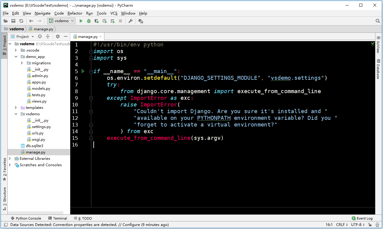 VSCode,Python,Django