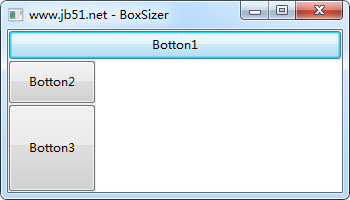 Python,wxPython库,Core组件,BoxSizer