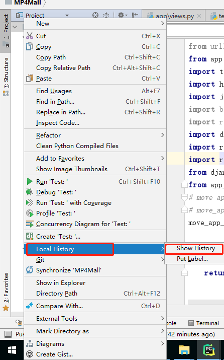 pycharm,提交代码,文件丢失