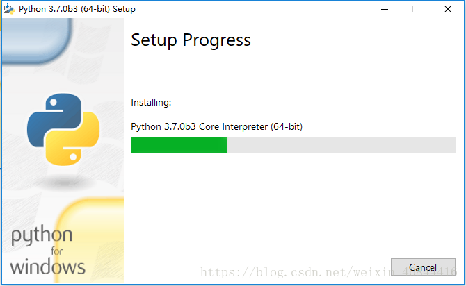 Windows,python3.7