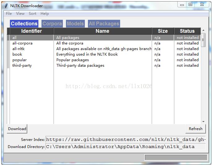 Windows 64位下python3安装nltk模块 Windows,64位,python3,nltk