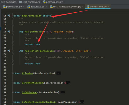 Django Rest framework之权限的实现示例 Django,Rest,framework,权限