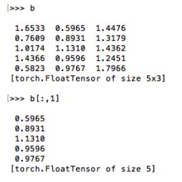 pytorch,tensor,合并,截取
