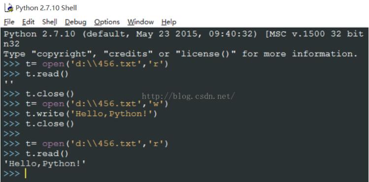 python,提示符,open,打开文件失败