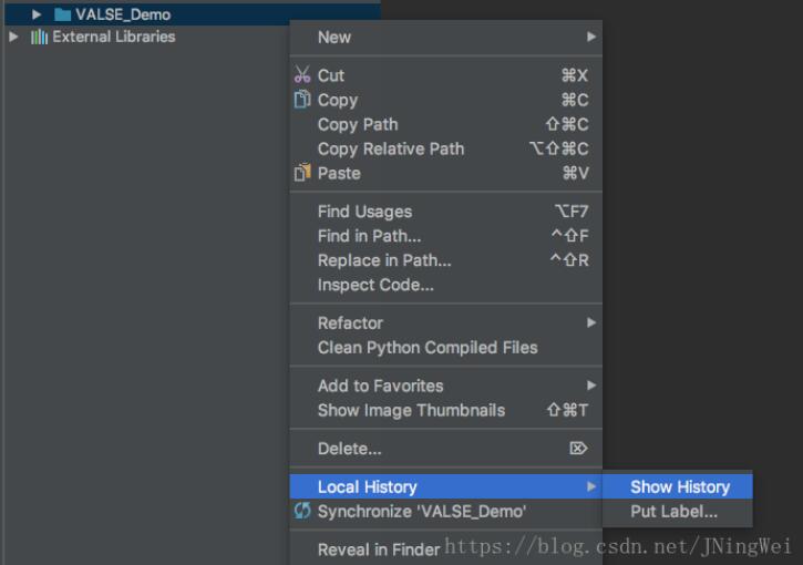 pycharm,恢复,误删文件