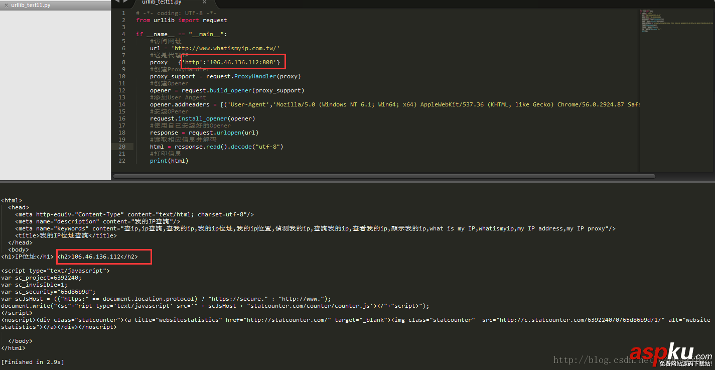 Python3,User,Agent,代理IP隐藏身份,代理IP