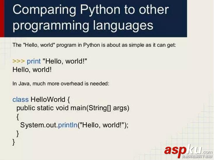 学习Python的理由,为什么学习python