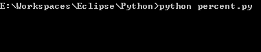 Python,输出,程序,执行进度,百分比