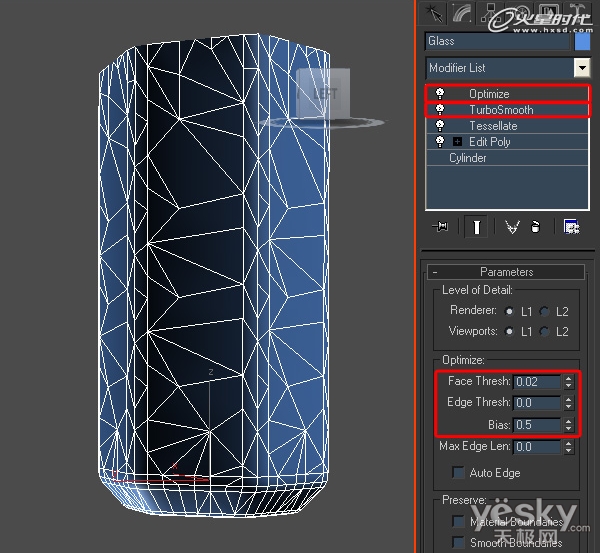 用3dsMax模拟玻璃罐爆裂破碎效果