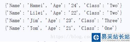 python3 cvs将数据读取为字典