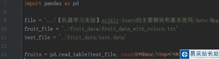 python处理分隔符的数据集