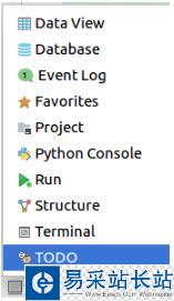 pycharm 显示project 选项卡