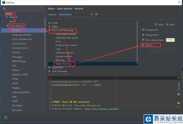 Pycharm 去除波浪线