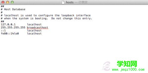 mac如何修改hosts