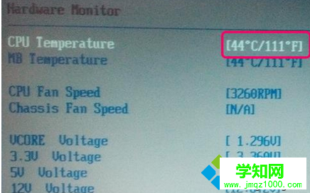 win8系统进入bios查看cpu温度的小技巧（图文介绍）