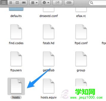 mac如何修改hosts