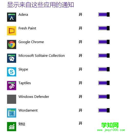 Win8.1系统如何开启免打扰模式的方法