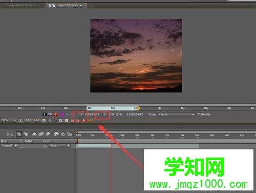 windows10下使用AE剪切视频的步骤6