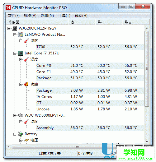 CPUID HWMonitor Pro v1.16简体中文版