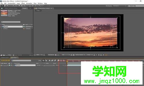 windows10下使用AE剪切视频的步骤3
