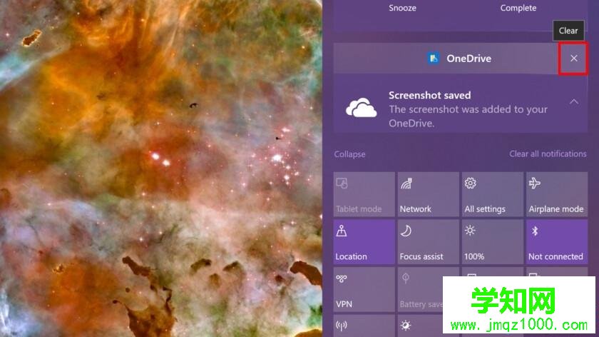 windows10系统关闭通知功能的详细步骤
