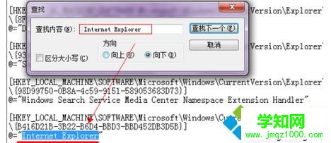 输入【Internet Explorer】