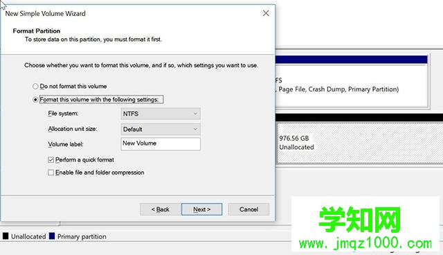 给Windows10专业版系统分区的方法