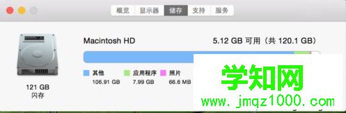 更新苹果电脑/Macbook后发现硬盘容量与实际不同如何解决7