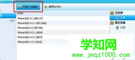 启动TSS服务