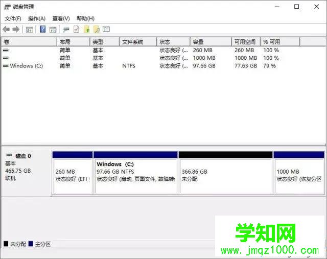 预装win10系统Thinkpad笔记本只有一个C盘怎么分区 预装win10系统Thinkpad笔记本只有一个C盘怎么分区
