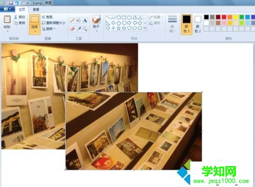 win10如何用画图软件拼接图片？win10用画图软件拼接图片的方法