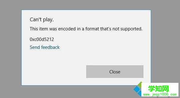 Windows10系统播放AVI格式文件的方法