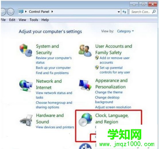 点击“Change display language”
