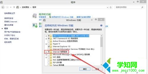 win10系统怎么关闭IIS服务