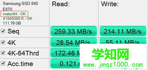 显示为nvstor64-ok不一定表示开启
