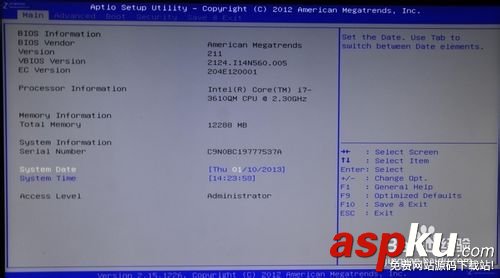 win8的华硕笔记本改win7 bios设置