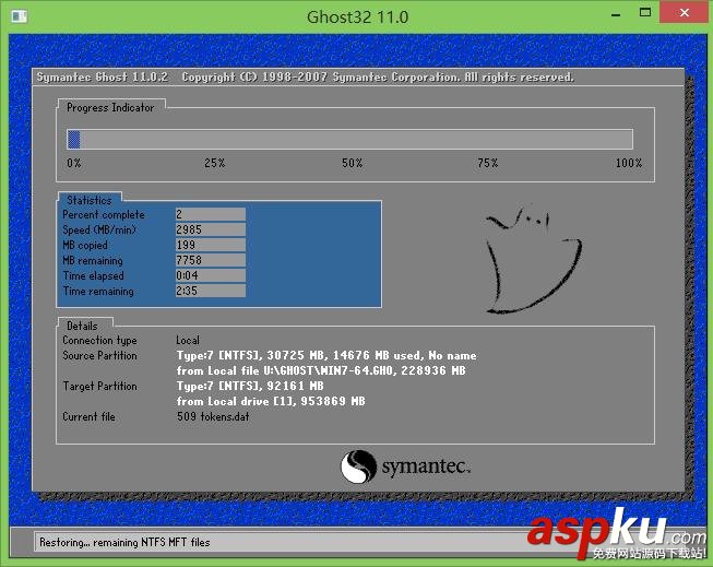 使用豆豆U盘启动盘制作工具安装WIN7系统教程图解